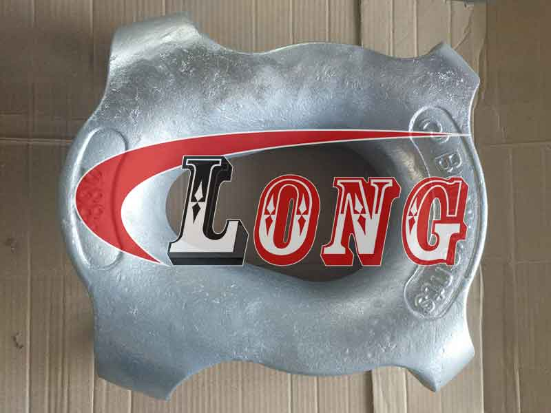 Synthetic Rope Thimble Semi Enclosed Thimble Galvanized LG RIGGING®