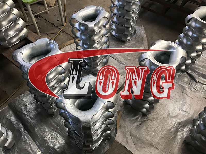 Synthetic Rope Thimble Semi Enclosed Thimble Galvanized LG RIGGING®