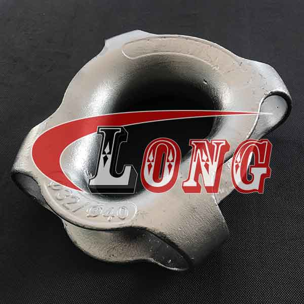 Synthetic Rope Thimble Semi Enclosed Thimble Galvanized LG RIGGING®