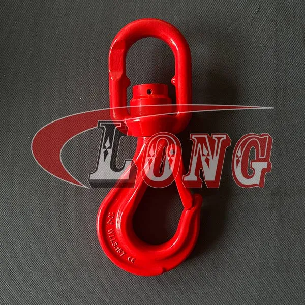 LGRIG® Grade 8 Swivel Sling Hook with Bearing Forged Latch