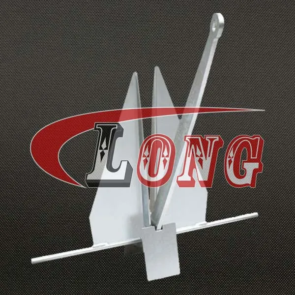 Galvanised Crown Stock Anchor Danforth Anchors LG RIGGING®