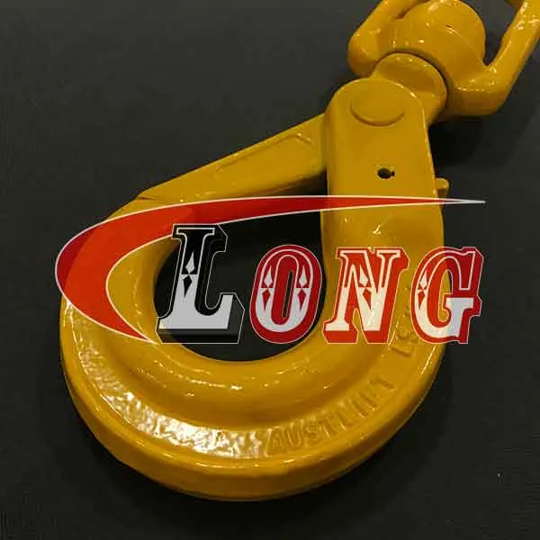 LGRIG® Grade 80 Swivel Self Locking Hook with Ball-Bearing