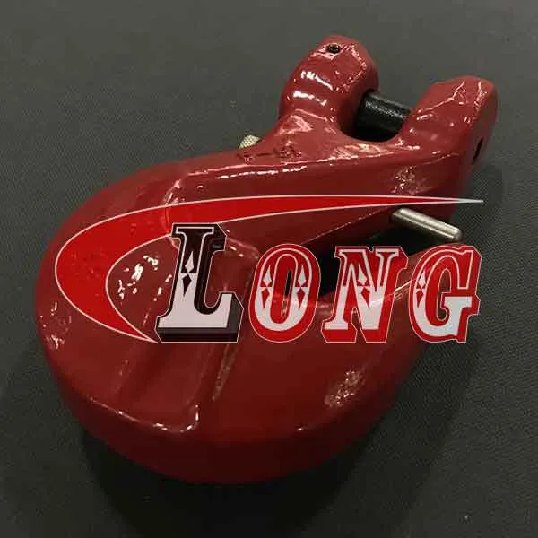 LGRIG® Grade 80 Clevis Shortening Grab Hook with Safety Pin