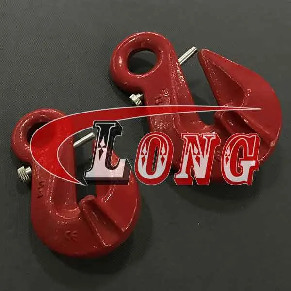 LGRIG® Grade 80 Eye Shortening Grab Hook with Safety Pin