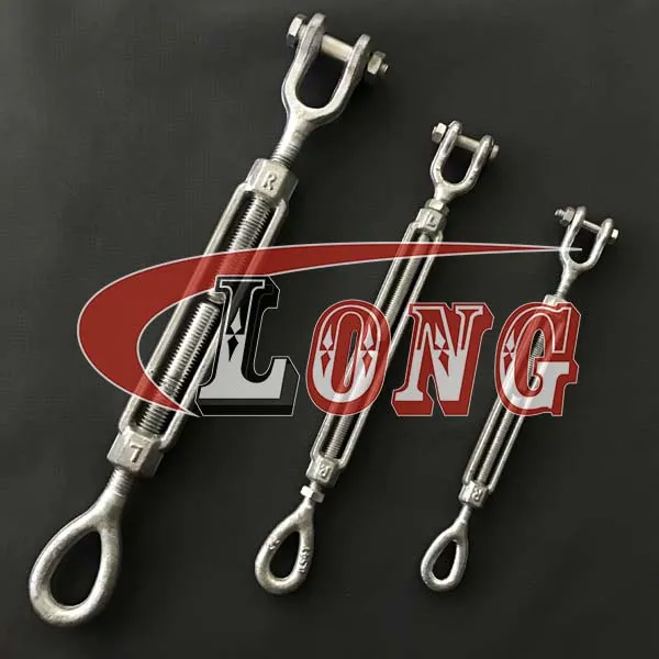 LGRIG® Jaw & Eye Turnbuckle Galvanized US Spec
