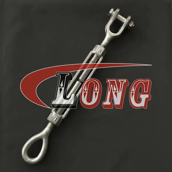 LGRIG® Jaw & Eye Turnbuckle Galvanized US Spec