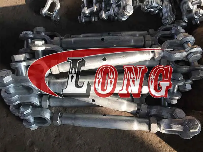 LGRIG® DIN 1478 Turnbuckle Jaw-Jaw Galvanized