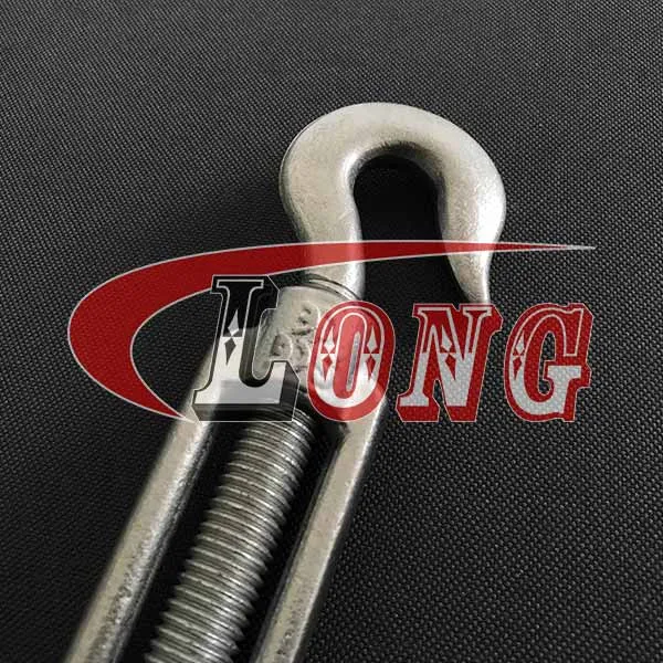 LGRIG® DIN 1480 Turnbuckle Cast Hook & Hook