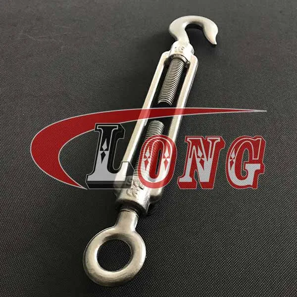 LGRIG® DIN1480 Cast Malleable Iron Commercial Type Turnbuckle Eye Hook