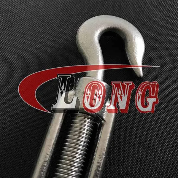LGRIG® DIN1480 Cast Malleable Iron Commercial Type Turnbuckle Eye Hook