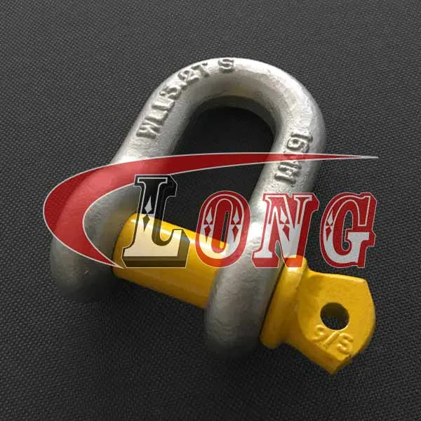 as2741 grade s dee shackle screw pin