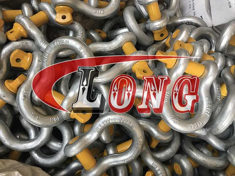 LGRIG® Grade S Bow Shackle Screw Pin AS2741