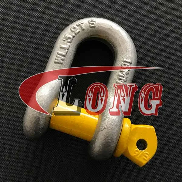 LGRIG® Grade S Dee Shackle with Screw Pin AS2741