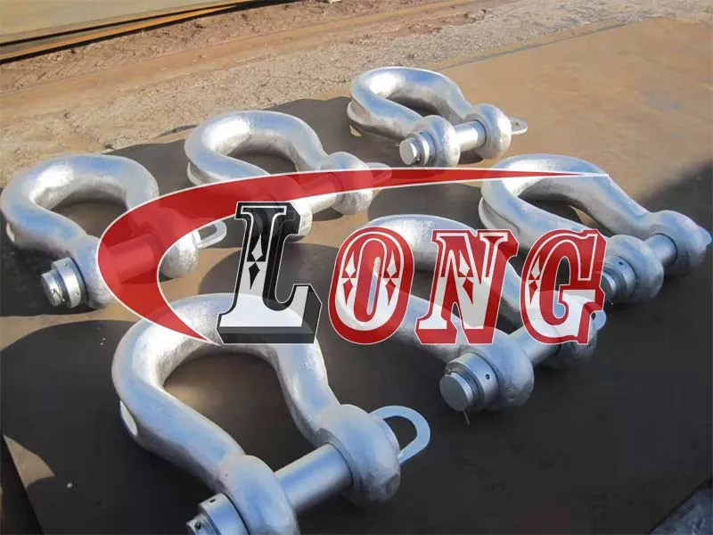 LGRIG® Wide Body Sling Shackle Safety Pin Forged Alloy Steel
