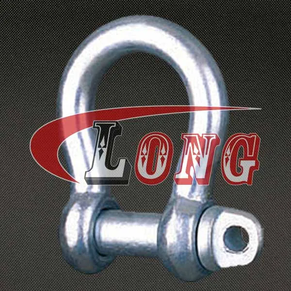 LGRIG® B.S.3032 Small Bow Shackle with Screw Collar Pin