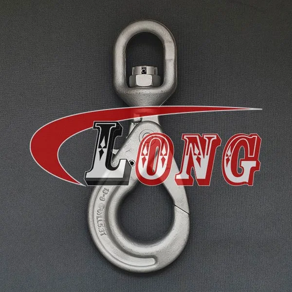 LGRIG® Grade 8 Swivel Safety Hook Dacromet
