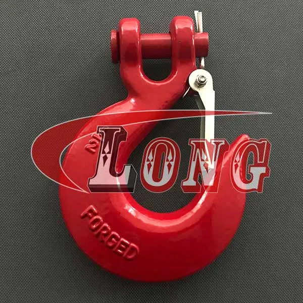 LGRIG® Clevis Slip Hook with Latch Grade 43 High Test