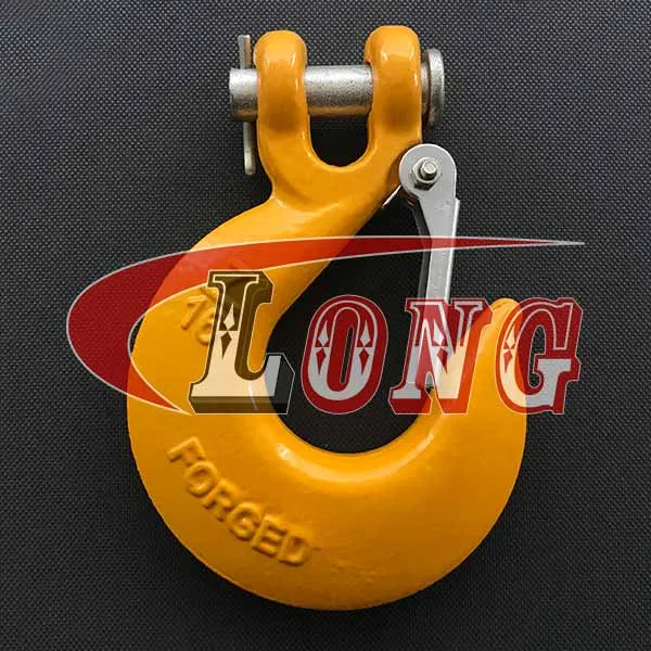 LGRIG® Clevis Slip Hook with Latch Grade 70 Alloy Steel