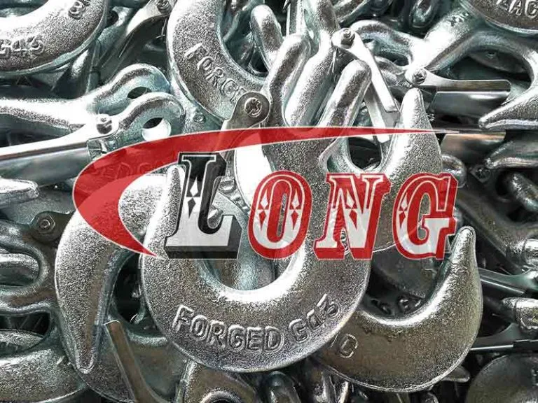 LGRIG® Clevis Slip Hook with Latch Grade 43 High Test