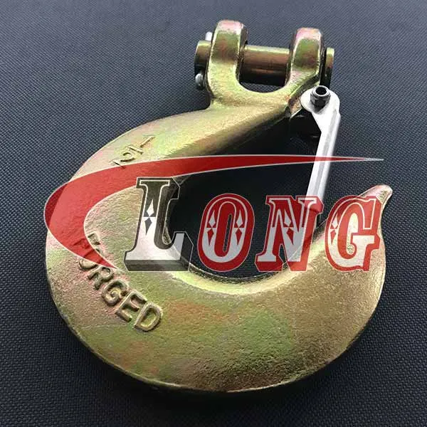 LGRIG® Clevis Slip Hook with Latch Grade 70 Alloy Steel