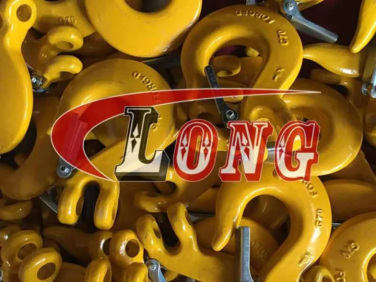 LGRIG® Clevis Slip Hook with Latch Grade 70 Alloy Steel