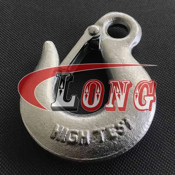 LGRIG® Eye Slip Hook with Latch Grade 43 High Test