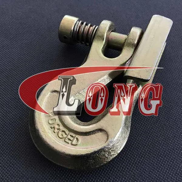 LGRIG® Grade 70 Clevis Grab Hook With Latch
