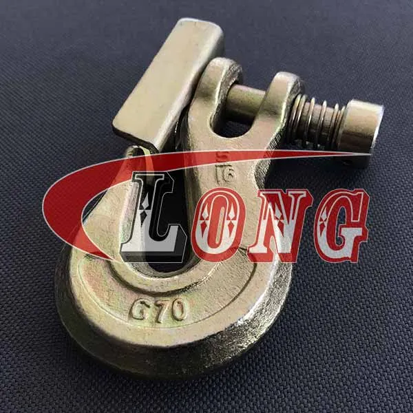 LGRIG® Grade 70 Clevis Grab Hook With Latch