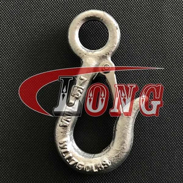 LGRIG® Forged Eye Snap Hook with Safety Latch