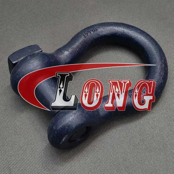 LGRIG® Blue Painted Bow Shackle Trawler Square Head Pin