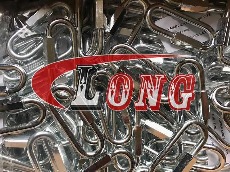 LGRIG® Long Quick Link Galvanized Zinc Plated