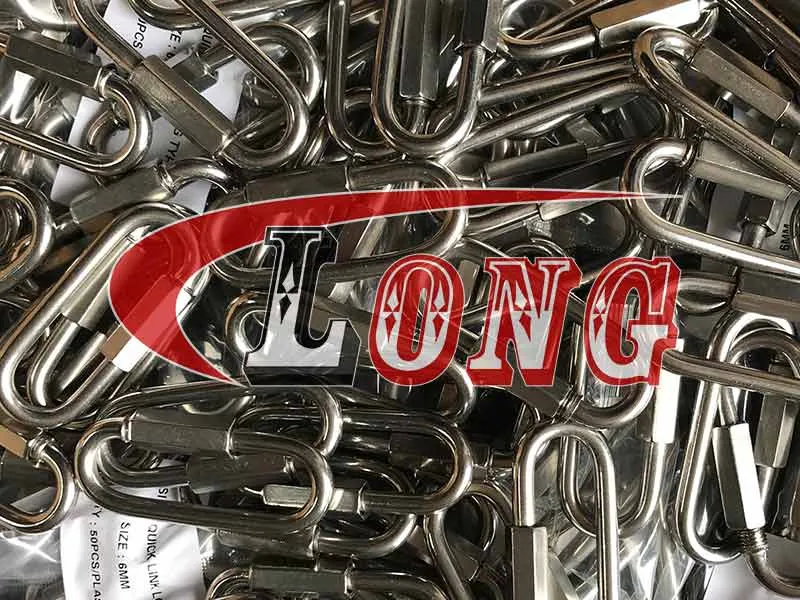 LGRIG® Stainless Steel Long Quick Link