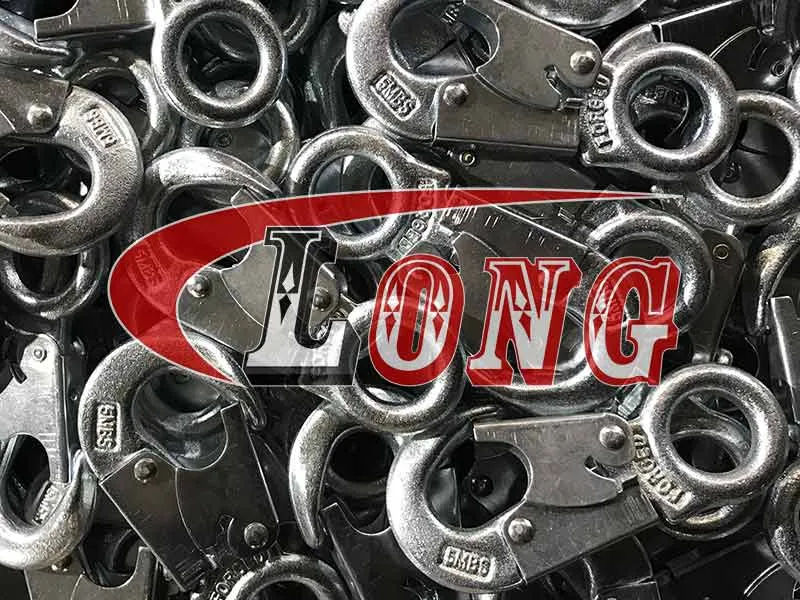 LGRIG® Double Locking Snap Hook Electro-Galvanized