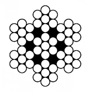 LGRIG® 7×7(6×7+IWS) Galvanized Aircraft Cable