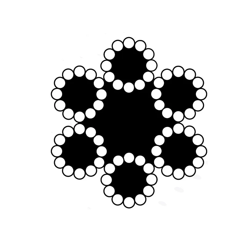 LGRIG® 6×12+7FC Steel Wire Rope