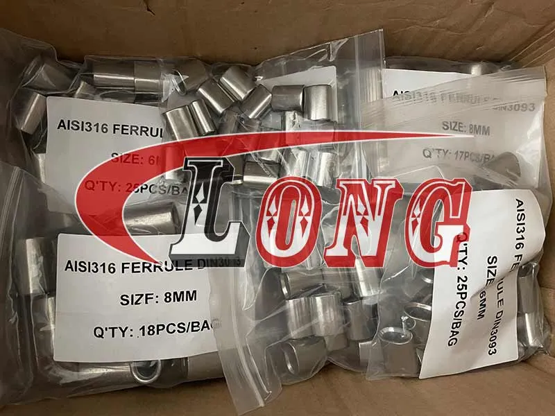 LGRIG® Cable Ferrule Stainless Steel DIN 3093(EN 13411-3)