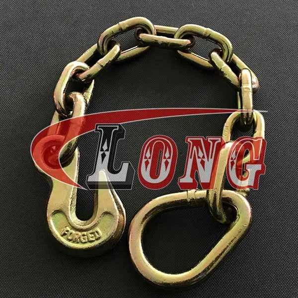 LGRIG® Grab Hook w/ 18'' Chain Anchor Pear Ring