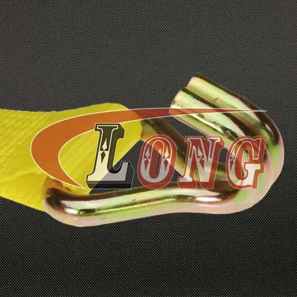 LGRIG® 2 Inch Ratchet Straps with Double J Hook