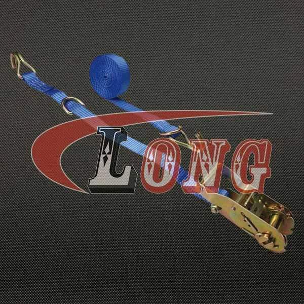 LGRIG® 1 Inch Ratchet Straps with Double J Hook