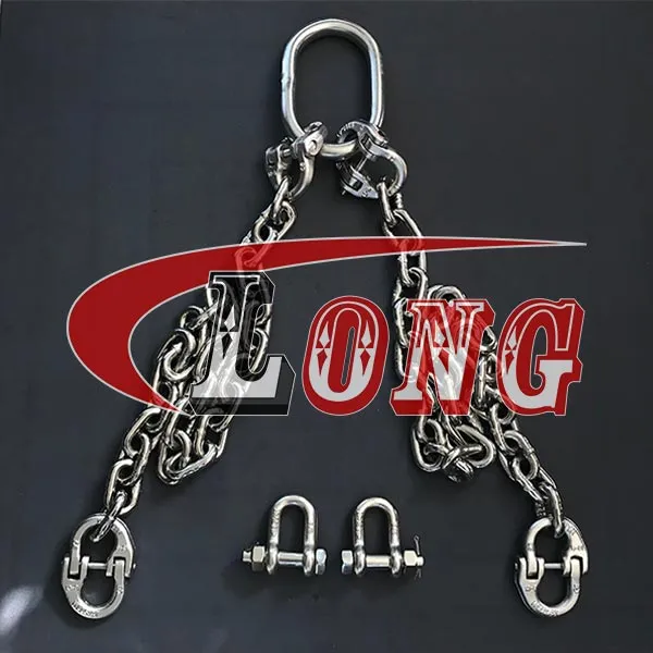 LGRIG® 2 Leg Chain Sling Stainless Steel