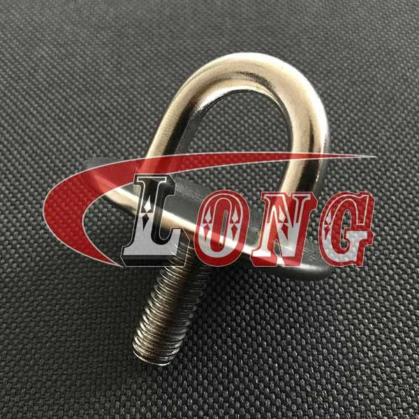 LGRIG® Stainless Steel Round Eye Plate with Threaded Stud