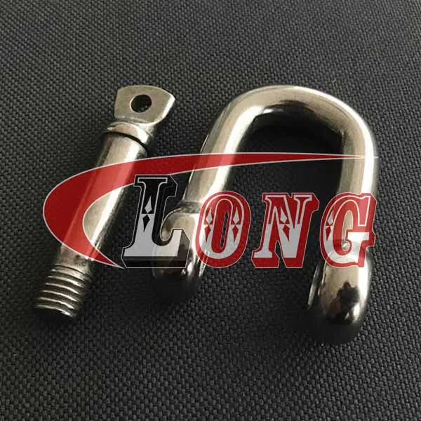 LGRIG® Stainless Steel D Shackle Screw Pin JIS Type