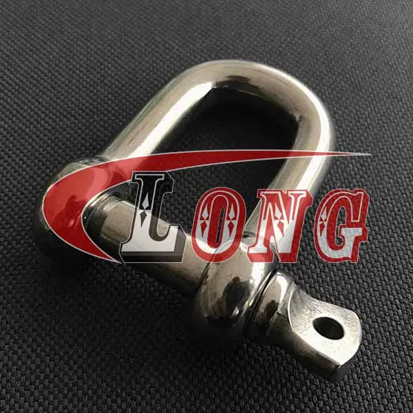 LGRIG® Stainless Steel D Shackle Screw Pin JIS Type