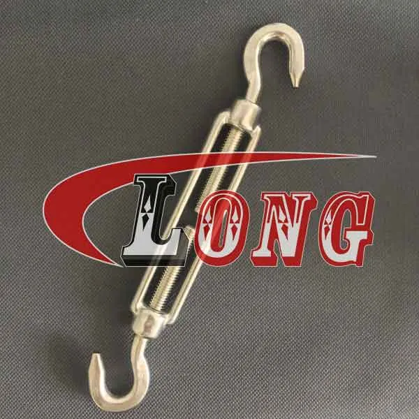 LGRIG® Stainless Steel DIN 1480 Hook/Hook Turnbuckle