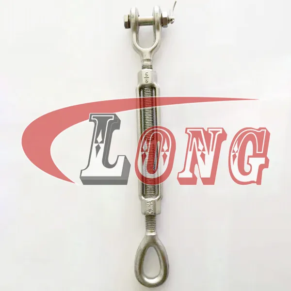 LGRIG® Drop Forged Stainless Steel Jaw & Eye Turnbuckle US Type