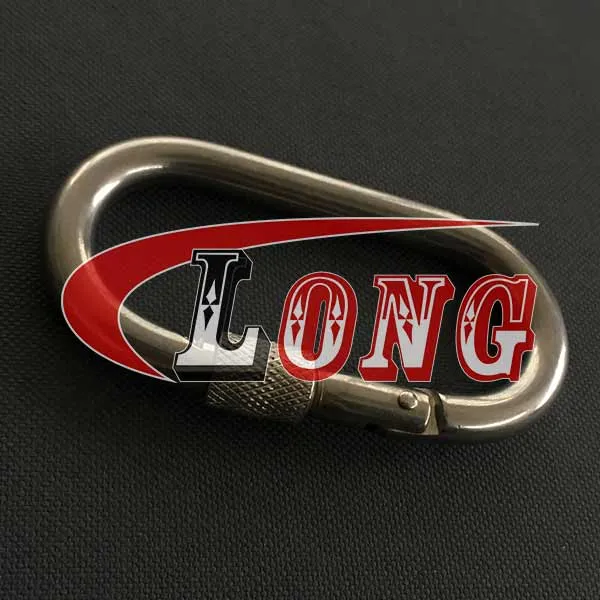 LGRIG®-oval-snap-hook-with-screw-nut-stainless-steel-304-316