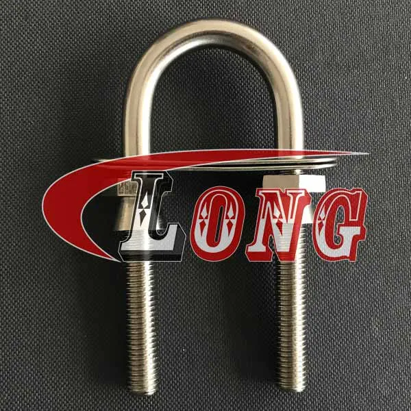 LGRIG® Stainless Steel U Bolt Clamp PSN Type with Safety Nut