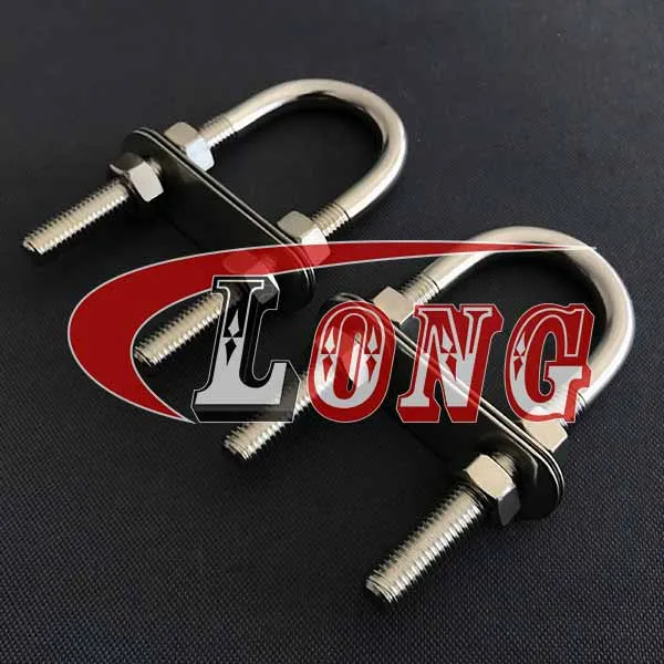LGRIG®-stainless-steel-u-clamp-bolts-tpfn-type-with-2-plates-and-4-nuts