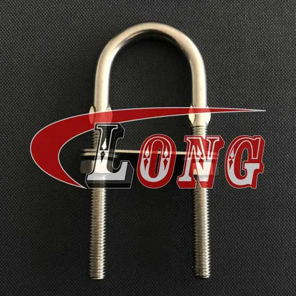 LGRIG® Stainless Steel U Bolt SPWN Type with Plates & Nuts
