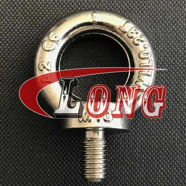 LGRIG® Stainless Steel Drop Forged Lifting Eye Bolt DIN 580